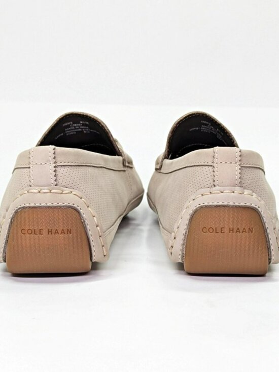 Cole Haan Men\'s Wyatt Sesame Nubuck Leather Bit Driver Size 8.5 (MSRP $180) main image 6